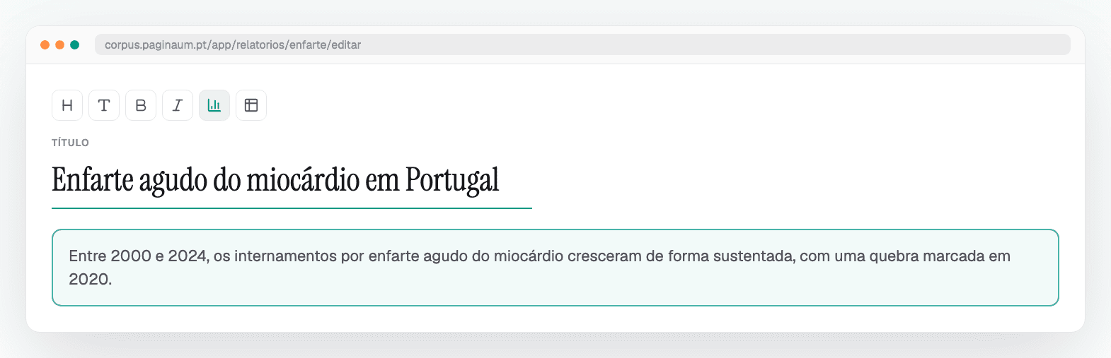 Editor — Edite e refine